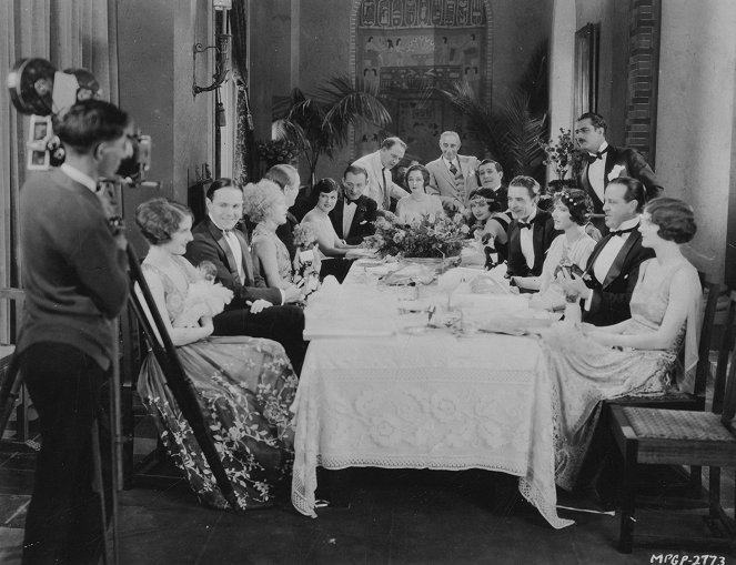 Married Flirts - Del rodaje - Norma Shearer, Conrad Nagel, John Gilbert, Robert Z. Leonard