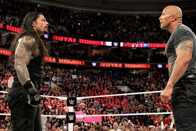 WWE Royal Rumble - Photos - Joe Anoa'i, Dwayne Johnson