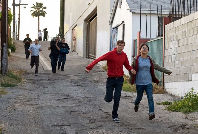 Paper Heart - Van de set - Michael Cera, Charlyne Yi