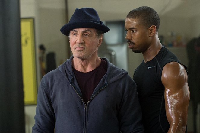 Creed – Apollo fia - Filmfotók - Sylvester Stallone, Michael B. Jordan