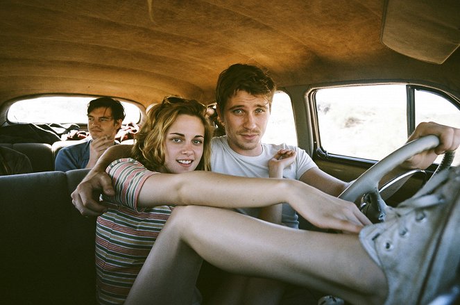 On the Road - Van de set - Sam Riley, Kristen Stewart, Garrett Hedlund