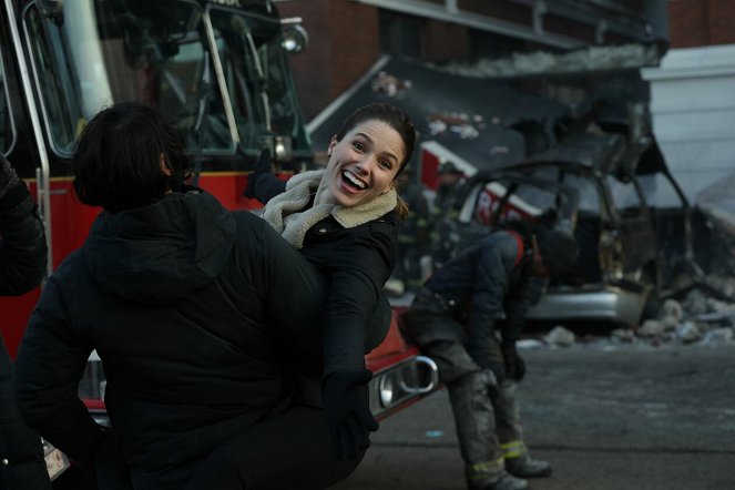 Chicago Fire - Ein schwarzer Tag - Dreharbeiten - Sophia Bush