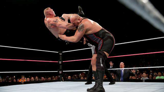 WWE Live from MSG 2015 - Photos - Brock Lesnar, Paul Wight, Paul Heyman