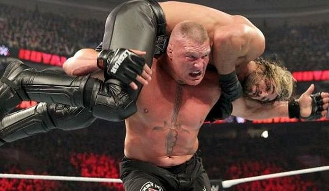 WWE Royal Rumble - Z filmu - Brock Lesnar, Colby Lopez