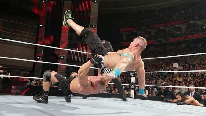 WWE Royal Rumble - Photos - Brock Lesnar, John Cena