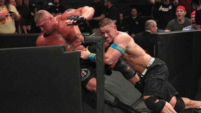 WWE Royal Rumble - Photos - Brock Lesnar, John Cena