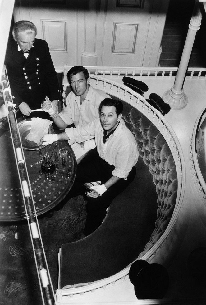 Souls at Sea - De filmagens - Gary Cooper, George Raft