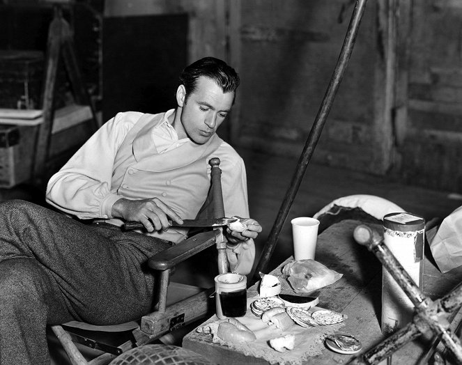 Ames à la mer - Tournage - Gary Cooper