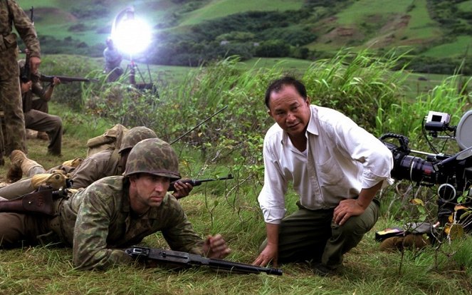 Códigos De Guerra - De filmagens - Nicolas Cage, John Woo