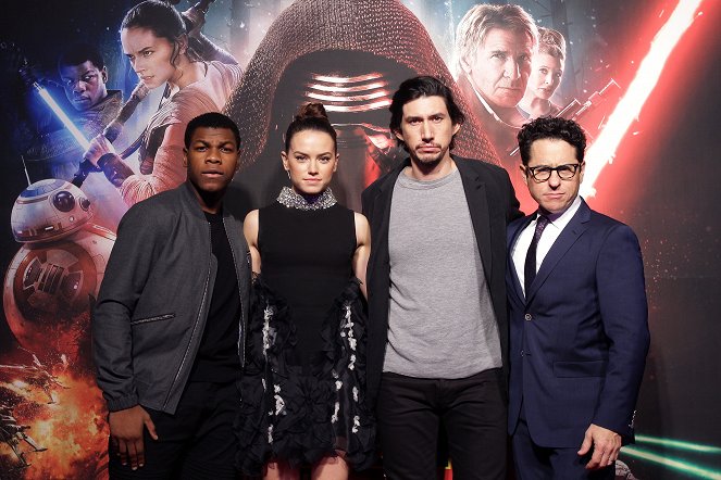 Star Wars: The Force Awakens - Events - John Boyega, Daisy Ridley, Adam Driver, J.J. Abrams