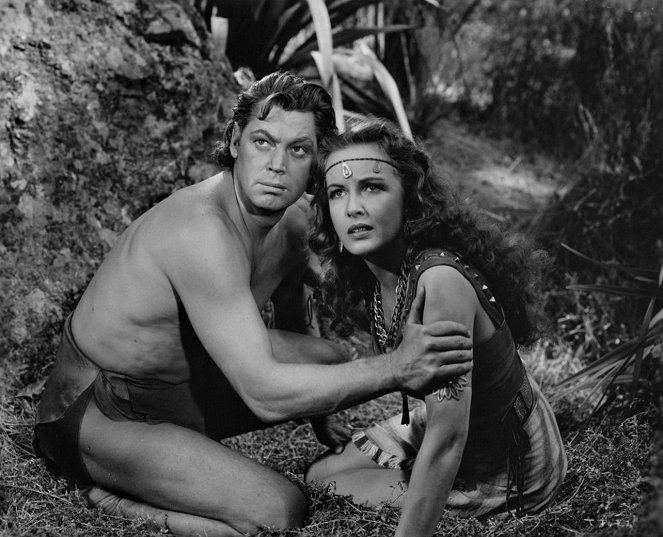 Tarzan Triumphs - Photos - Johnny Weissmuller, Frances Gifford