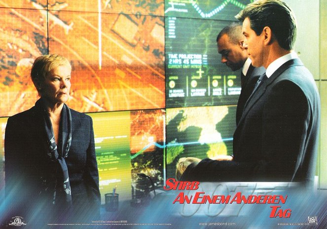 Die Another Day - Lobby Cards - Judi Dench, Colin Salmon, Pierce Brosnan