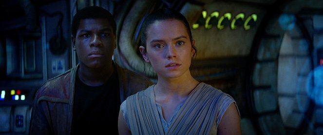 Star Wars Episodio VII: El despertar de la fuerza - De la película - John Boyega, Daisy Ridley