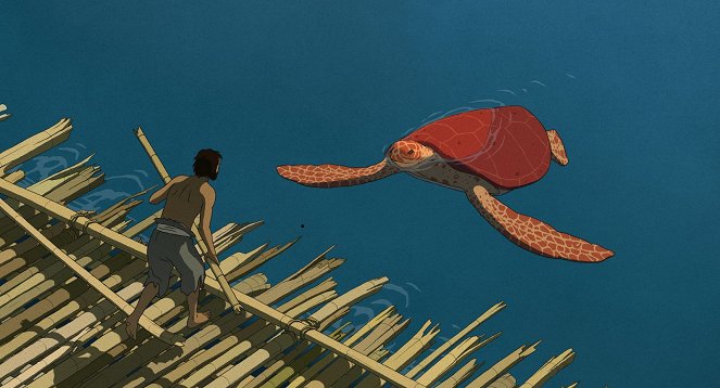 La tortuga roja - De la película