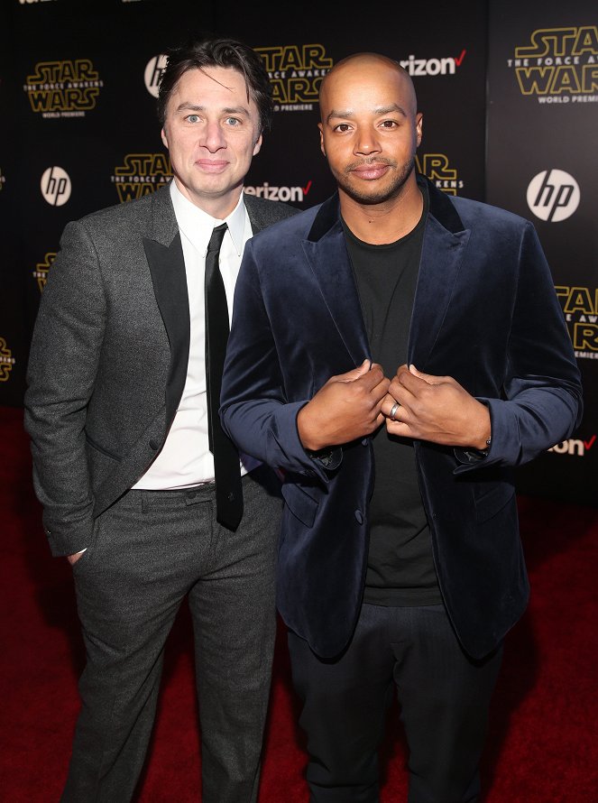 Star Wars: Episode VII - Das Erwachen der Macht - Veranstaltungen - Zach Braff, Donald Faison