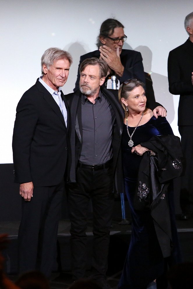 Star Wars: The Force Awakens - Tapahtumista - Harrison Ford, Mark Hamill, Peter Mayhew, Carrie Fisher