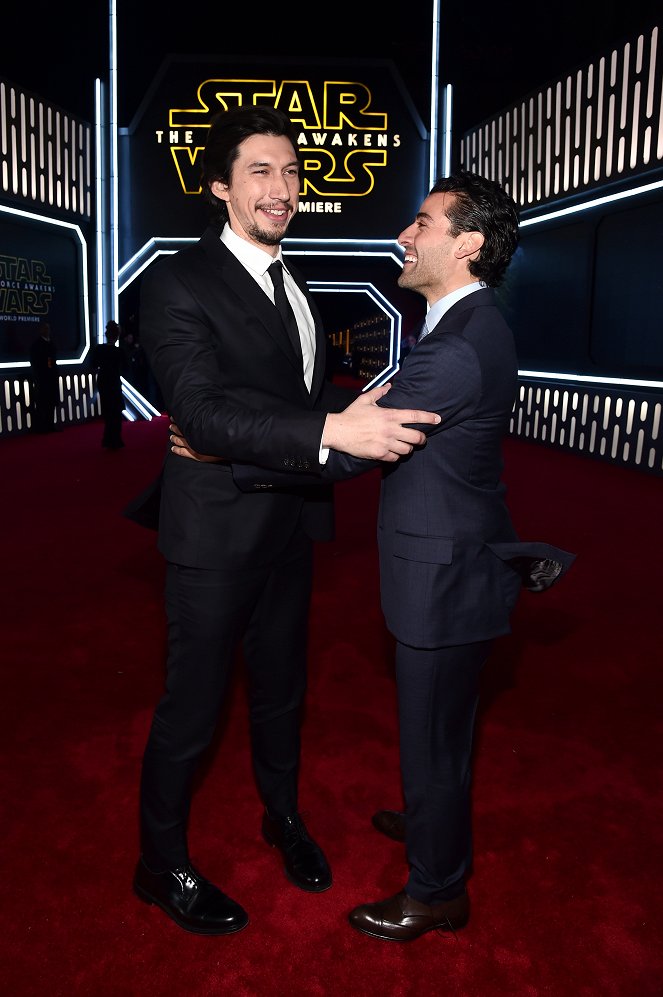 Star Wars: The Force Awakens - Events - Adam Driver, Oscar Isaac