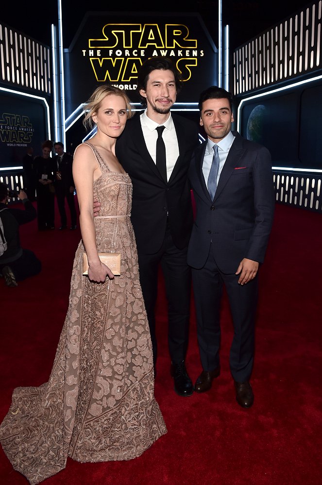 Star Wars: The Force Awakens - Events - Joanne Tucker, Adam Driver, Oscar Isaac