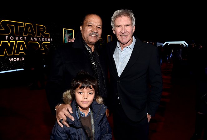 Star Wars : Le Réveil de la Force - Événements - Billy Dee Williams, Harrison Ford