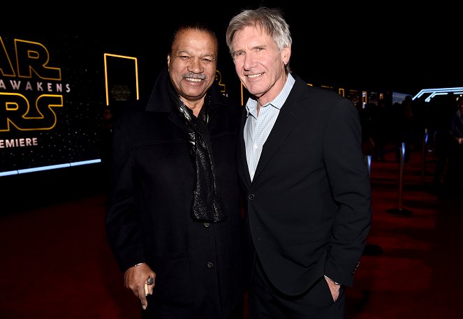 Star Wars : Le Réveil de la Force - Événements - Billy Dee Williams, Harrison Ford