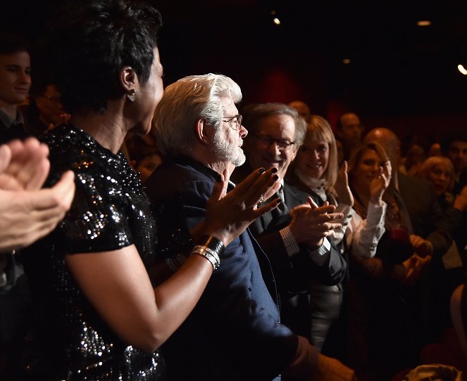 Star Wars: The Force Awakens - Events - George Lucas, Steven Spielberg, Kate Capshaw