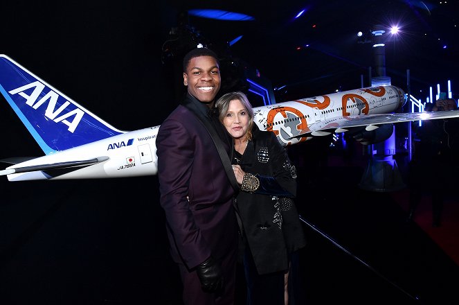 Star Wars: The Force Awakens - Evenementen - John Boyega, Carrie Fisher