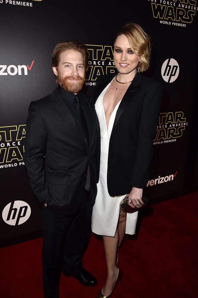Star Wars: The Force Awakens - Events - Seth Green, Clare Grant