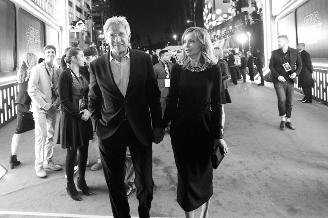 Star Wars: The Force Awakens - Events - Harrison Ford, Calista Flockhart