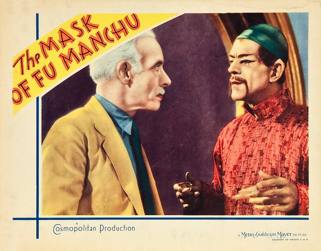 The Mask of Fu Manchu - Lobbykaarten