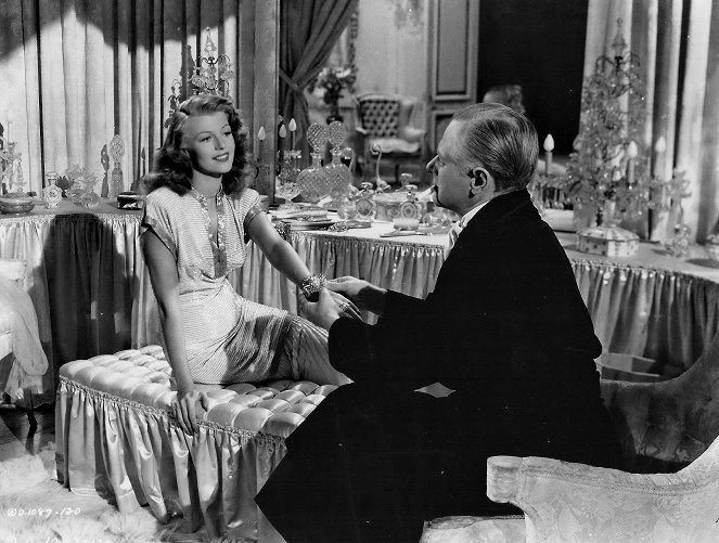 Gilda - Filmfotók - Rita Hayworth, George Macready