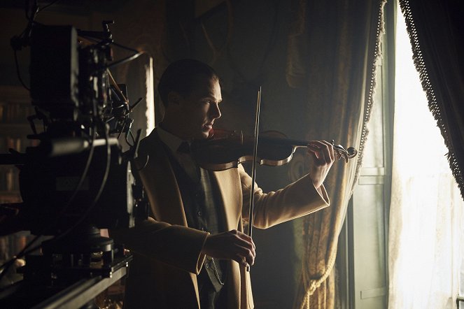 Sherlock: Přízračná nevěsta - Z natáčení - Benedict Cumberbatch
