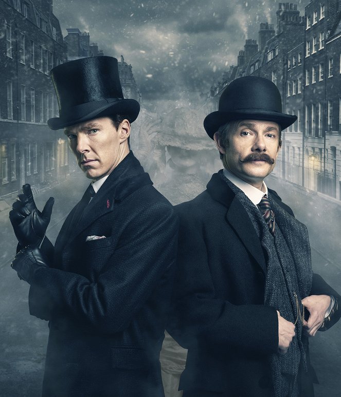 Sherlock: la novia abominable - Promoción - Benedict Cumberbatch, Martin Freeman