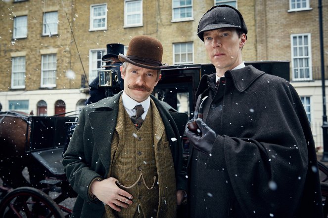 Sherlock i upiorna panna młoda - Promo - Martin Freeman, Benedict Cumberbatch