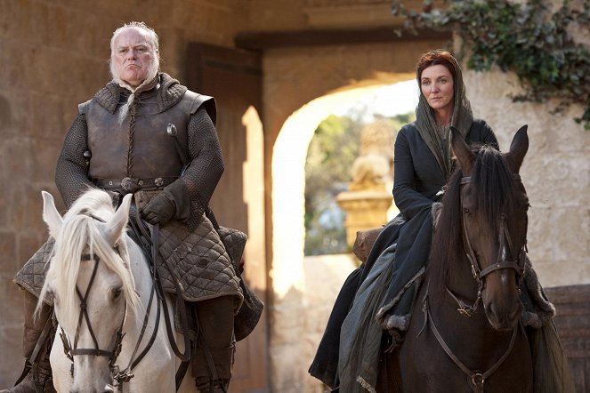 Game Of Thrones - Lord Schnee - Filmfotos - Ron Donachie, Michelle Fairley