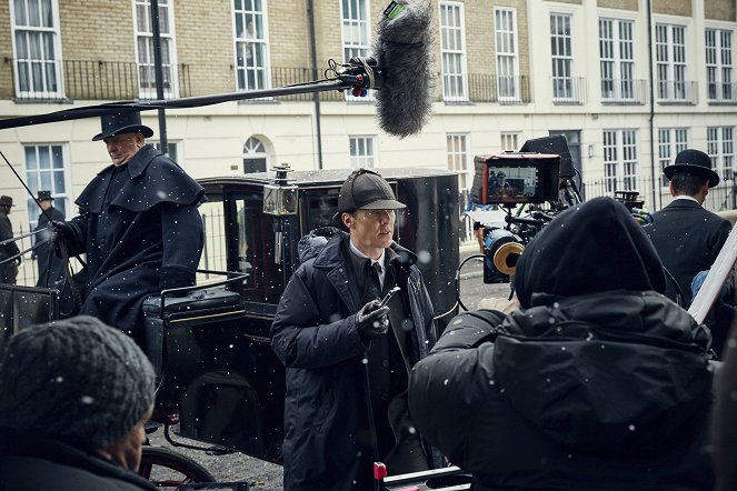 Sherlock: A szörnyű menyasszony - Forgatási fotók - Benedict Cumberbatch
