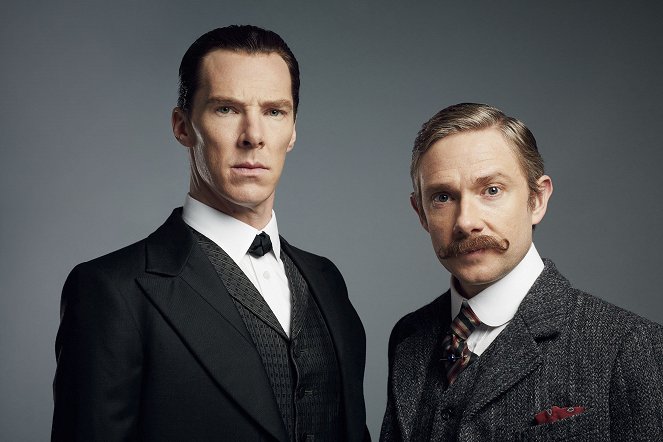 Sherlock: la novia abominable - Promoción - Benedict Cumberbatch, Martin Freeman