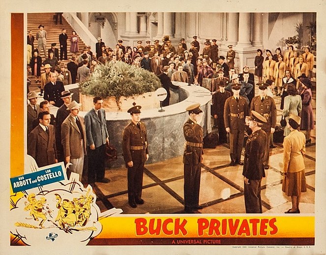Buck Privates - Lobbykaarten