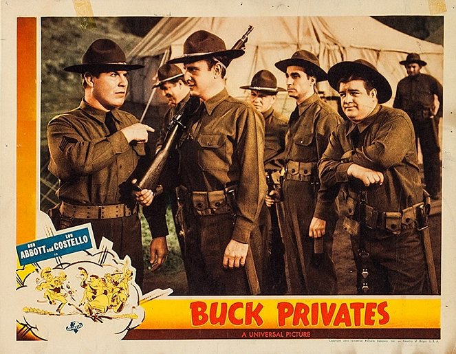 Buck Privates - Cartes de lobby