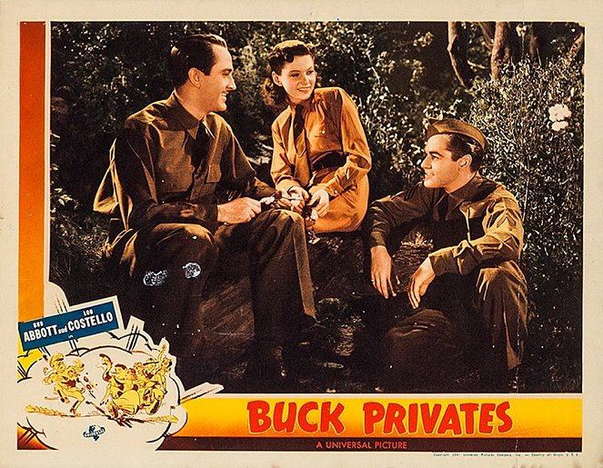 Buck Privates - Cartes de lobby