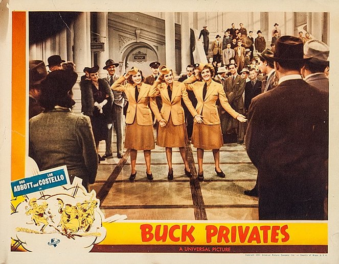 Buck Privates - Cartes de lobby