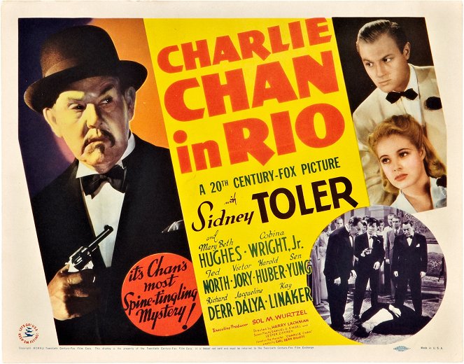 Charlie Chan in Rio - Lobby Cards