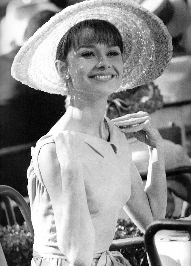 Encuentro en París - Del rodaje - Audrey Hepburn