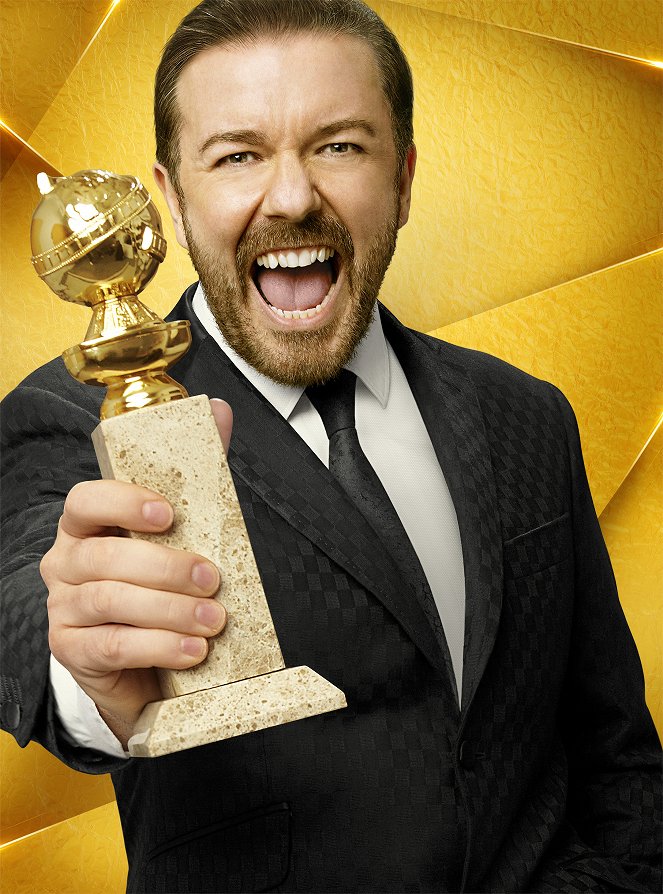 The 73rd Golden Globe Awards - Promo - Ricky Gervais