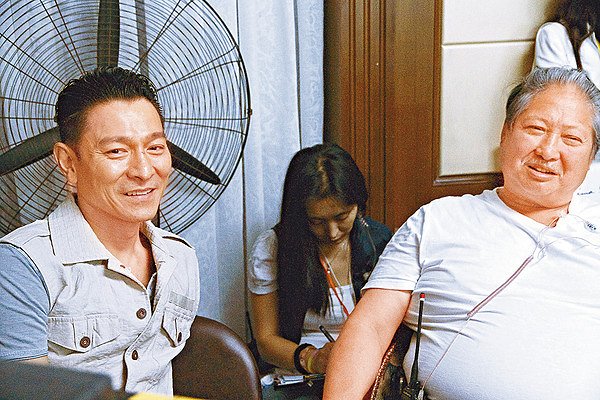The Bodyguard - Del rodaje - Andy Lau, Sammo Hung