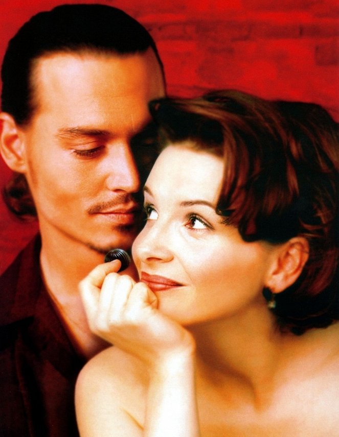 Chocolat - Ein kleiner Biss genügt - Werbefoto - Johnny Depp, Juliette Binoche