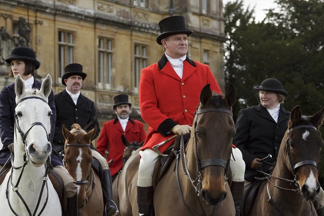 Downton Abbey - Season 6 - Eine gute Nachricht - Filmfotos - Michelle Dockery, Hugh Bonneville