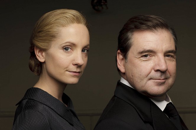 Downton Abbey - Eine gute Nachricht - Werbefoto - Joanne Froggatt, Brendan Coyle