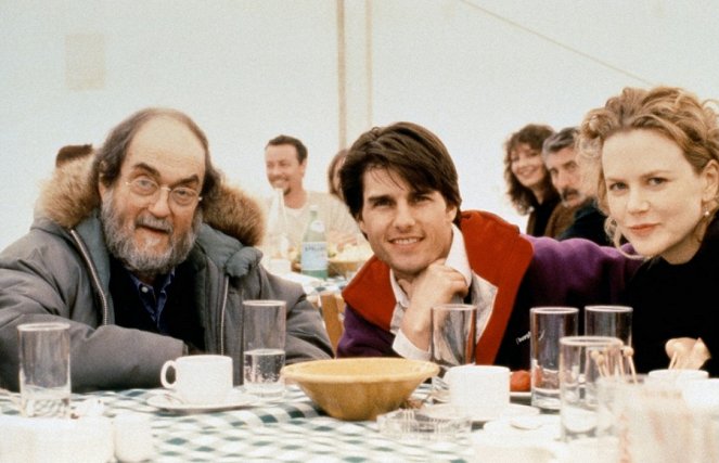 Tágra zárt szemek - Forgatási fotók - Stanley Kubrick, Tom Cruise, Nicole Kidman