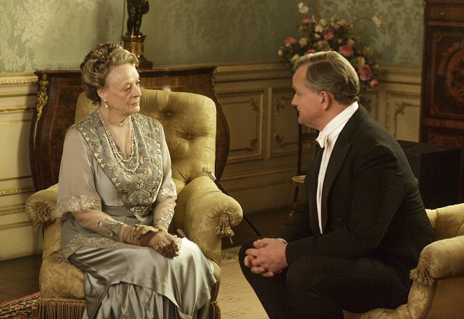 Downton Abbey - Episode 4 - Van film - Maggie Smith, Hugh Bonneville
