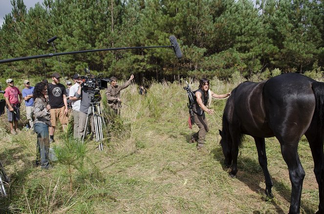 The Walking Dead - Vergessen - Dreharbeiten - Norman Reedus